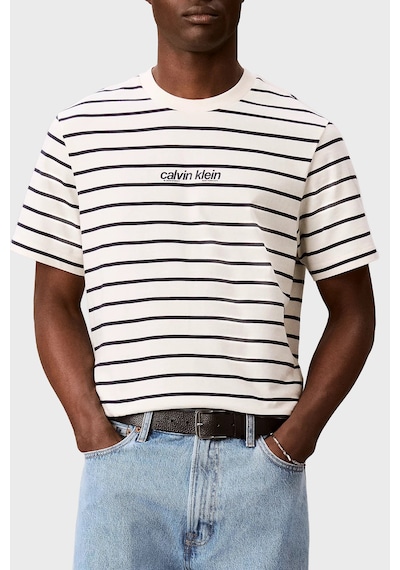 Calvin Klein Çizgili Pamuklu Relaxed Fit Bisiklet Yaka T Shirt Lv04rg236gyas Erkek T Shirt Lv04rg236g Yas Krem Calvin Klein Çizgili Pamuklu Relaxed Fit Bisiklet Yaka T Shirt Lv04rg236gyas Erkek T Shirt Lv04rg236g Yas Krem