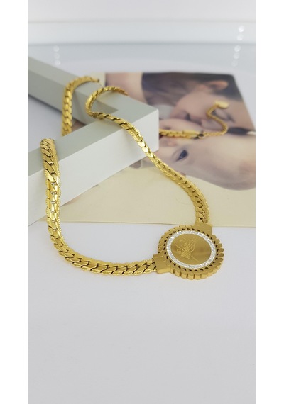 Sones Çelik Kolye Sns202870 Gold