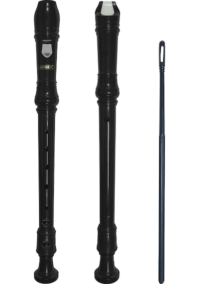 Midex Fl-8bk Kaliteli Siyah Blok Flüt