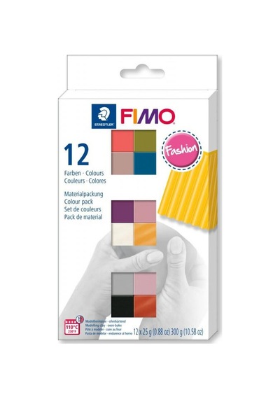 Fimo Moda Renkler 12 li Set 12x25 gr - 8023C12-5