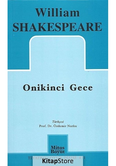 Onikinci Gece - William Shakespeare - Mitos Boyut Yayınları