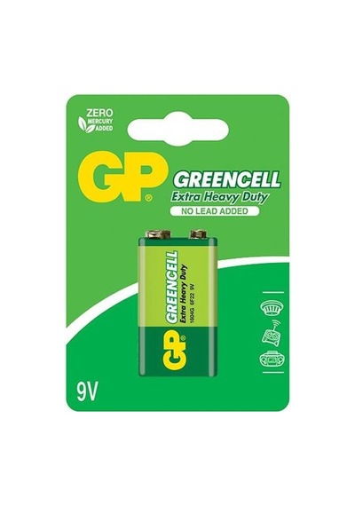 Pil 9v Greencell Gp 1604g-b-223744