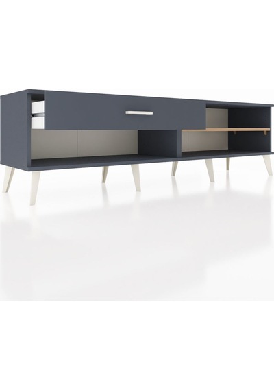 Hyperion Tv Ünitesi Tek Raflı Tek Çekmeceli 176x44x51 Antrasit-çam/antrasit Atlas Çam/antrasıt Hyperion Tv Ünitesi Tek Raflı Tek Çekmeceli 176x44x51 Antrasit-çam/antrasit Atlas Çam/antrasıt