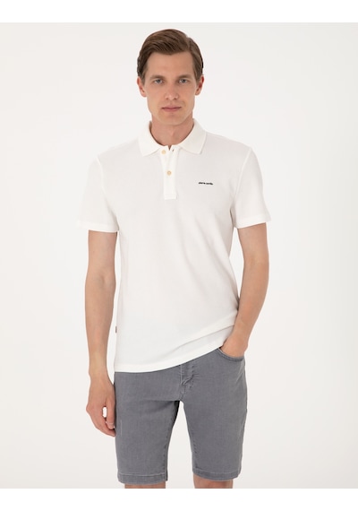 Pierre Cardin Erkek Ekru Tişört 50309946-vr019 Ekru