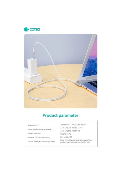 Delux Serisi Coteci Macbook Usb-c Şarj Ve Data Kablosu Ekipman Enerji İşlem