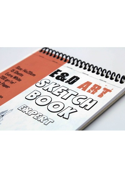 E&d Art Sketch Book Expert 14x20cm 15yp 200gr Eskiz Çizim Defteri