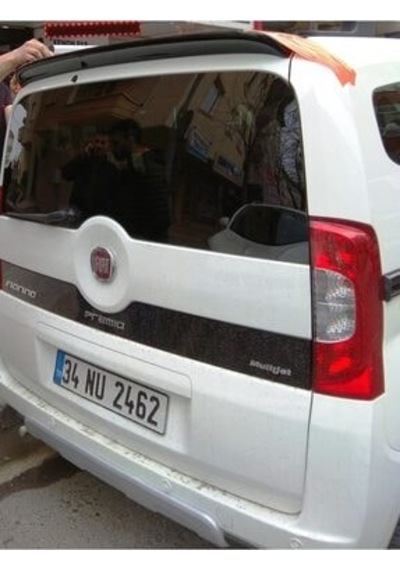 Fiat Fiorino 2009-2019 Spoyler Parlak Siyah Boyalı Spoiler