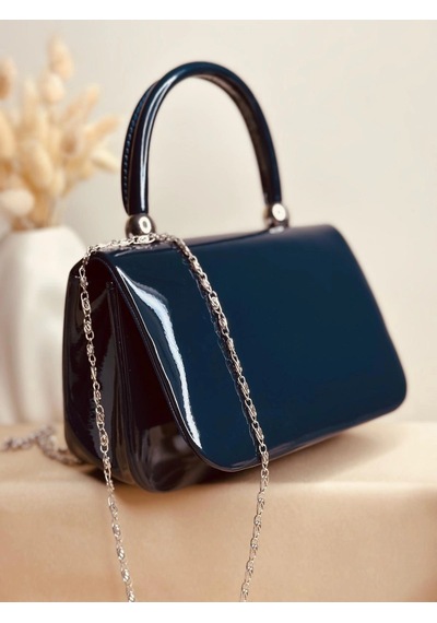 Elora Atelier Elora Gloss Lacivert Çanta Çok Renkli
