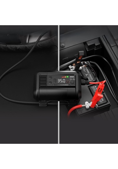 Noco Ax65 12v Lityum 2000amp Akıllı Akü Takviye + Pompa + Powerbank + Led Lamba Fr Ax65