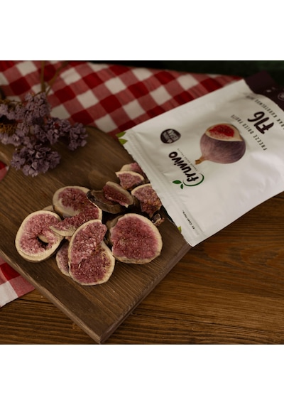 Fruvivo Dondurularak Kurutulmuş İncir Vegan Glutensiz 30 G