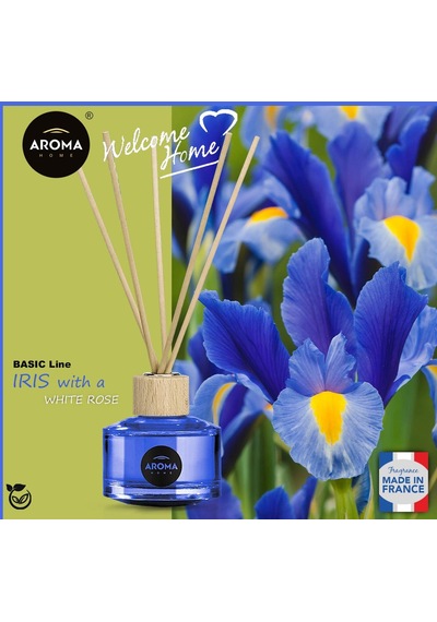 Aroma Home Basic Line Likit Koku Iris With A White Rose 50 ML