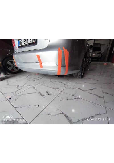 VW JETTA( 2006-10 ) ARKA TAMPON EKİ ---fibersan tuning