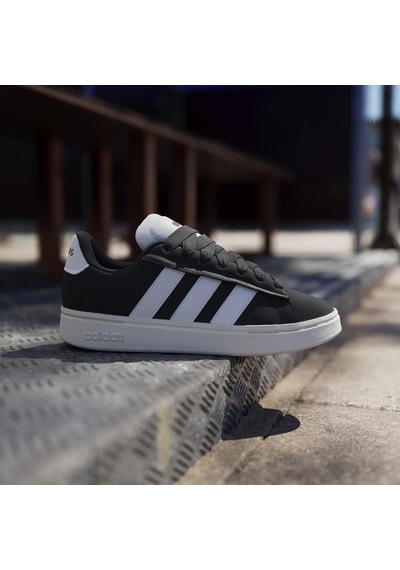 Adidas Grand Court Alpha Erkek Siyah Sneaker Ayakkabı Jh7235 Çok Renkli