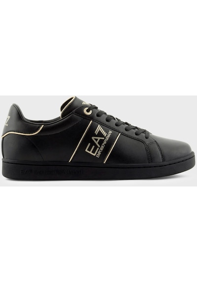 Ea7 Unisex Ayakkabı X8x102 Xk346 M701 Siyah-gold Altın - Siyah