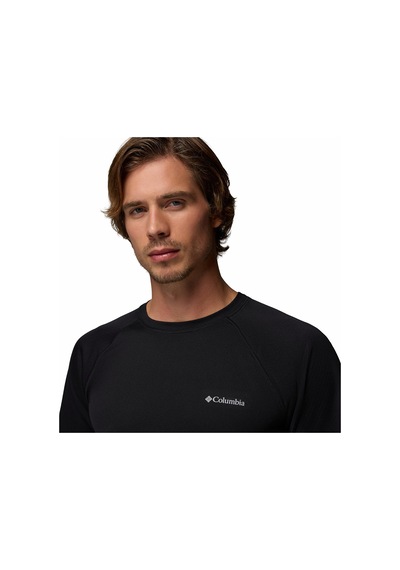 Columbia Ao0944 Alpine Chill Pro Ss Crew Erkek T-shirt-33002 Siyah