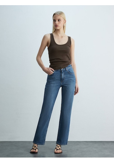 Ltb New Wanda Dar Paça Rahat Kesim Jean Pantolon 010095186016117 55980 Karışık