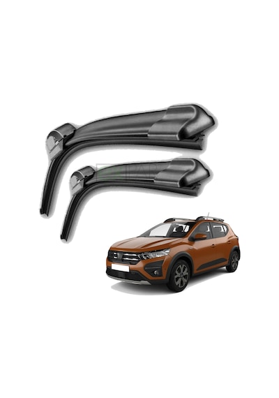 Dacia Sandero Stepway Ön Cam Silecek Süpürgesi Takımı 2021 - 2024 Dacia Ön Silecek