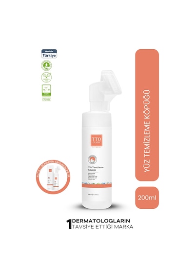 Tto Clinic Aplikatörlü Yüz Temizleme Köpüğü 200 ML