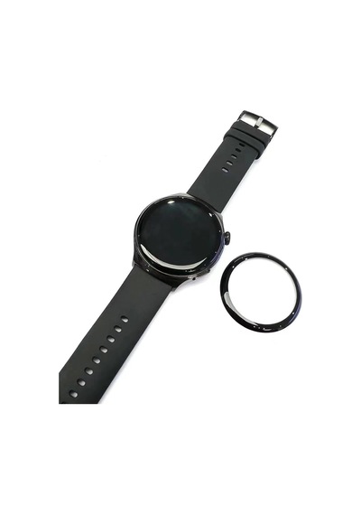 Huawei Watch 4 Pmma Pet Saat Ekran Koruyucu Siyah Çok Renkli