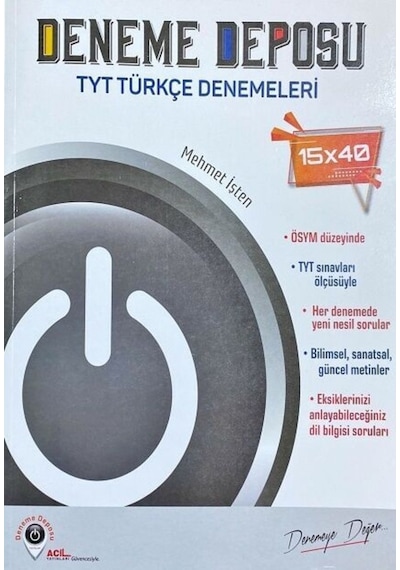Deneme Deposu Tyt Türkçe Deneme