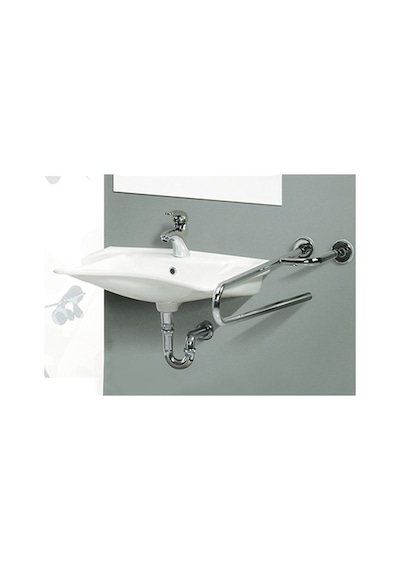 Turkuaz Seramik Bedensel Engelli / Medikal Lavabo 60CM Hariç-Standart