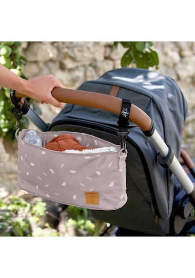 Lassig Buggy Bebek Arabası Organizer Çanta Taupe Çok Renkli