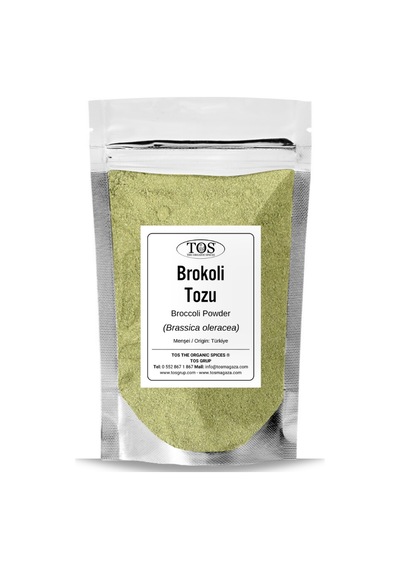 Tos The Organic Spices Brokoli Tozu 100 G Brassica Oleracea
