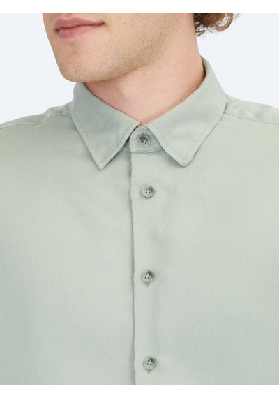 Kip Mint Regular Fit Dokuma Casual Gömlek Mint