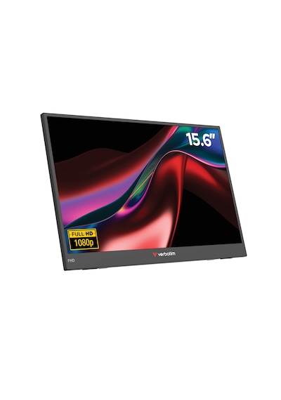 Verbatim Light 15.6" Full Hd Ips + Hdr Ekran / Entegre Hoparlörlü 60 Hz Taşınabilir Monitör - Neopren Koruyucu Kılıf Dahil 32401