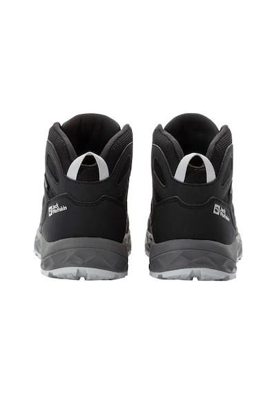 Jack Wolfskin Woodland 2 Texapore Mid Çocuk Outdoor Bot Renkli Antrasit