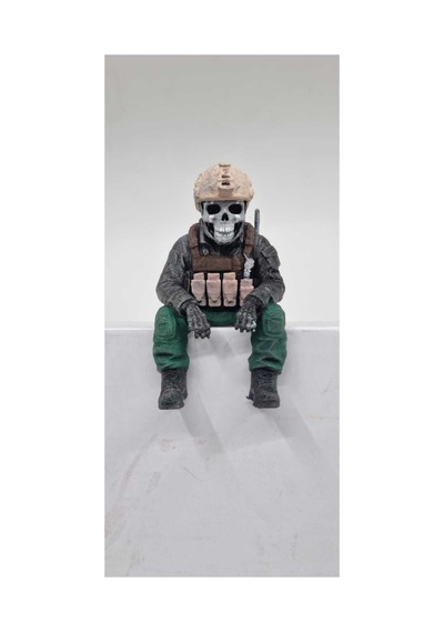 Call Of Duty Ghost Oturan Figür 2 10 Cm