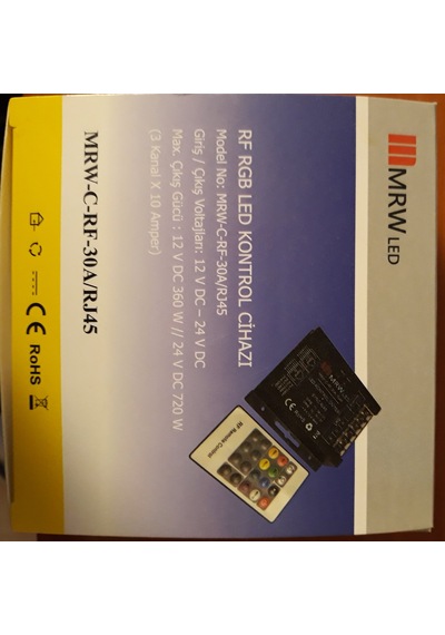 Mrw-C-Rf-30A-Rj45 360W Rf Rgb Kontrol Kumandası (531052822)