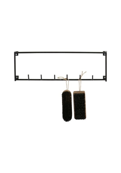 Wessdizayn Metal 6 Kanca Askılıklı Iskandinav Duvar Rafı 3 ‘Lü Set Wd-254