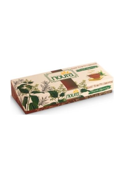 Noura Natural Bardak Poşet Tarçınlı Siyah Çay 10'lu