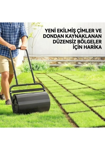 Gardenpro Gp-50r Rulmanlı Çim Silindiri-50 Cm İş Genişliği