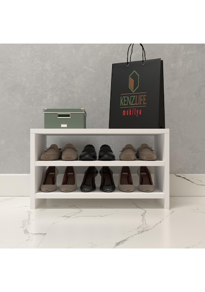 Kenzlife Ayakkabılık Konevi Mat Beyaz Suntalam 035 060 30 Altı Çift Ayakkabı Kapasitesi Arkalıksız Beyaz Kenzlife Ayakkabılık Konevi Mat Beyaz Suntalam 035 060 30 Altı Çift Ayakkabı Kapasitesi Arkalıksız Beyaz