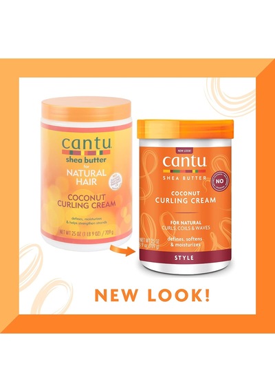Shea Tereyağı Doğal Saçlar İçin Hindistan Cevizi Kıvırma Kremi, 25 Ounce