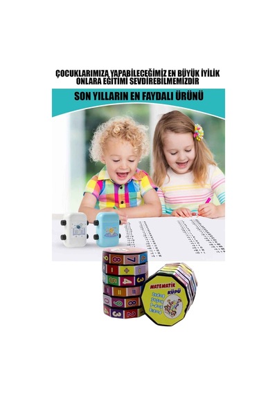 Çocuklara Matematik Sevdiren Eğitici Oyuncak Kiti
