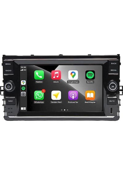 Volkswagen Araç Multimedya Carplay Android Auto 4+64 8 Inch 4 Çekirdek Bs-1740w