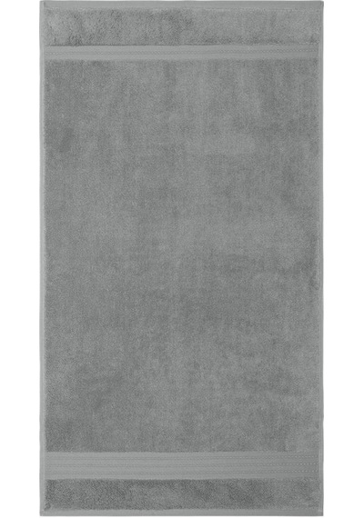 Pamuk Tekli Havlu Karna Premıum Ramse - 70 X 140 Gri