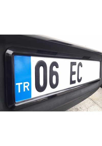 2 Adet Piano Black Plakalık Consept Plakalik 374606782