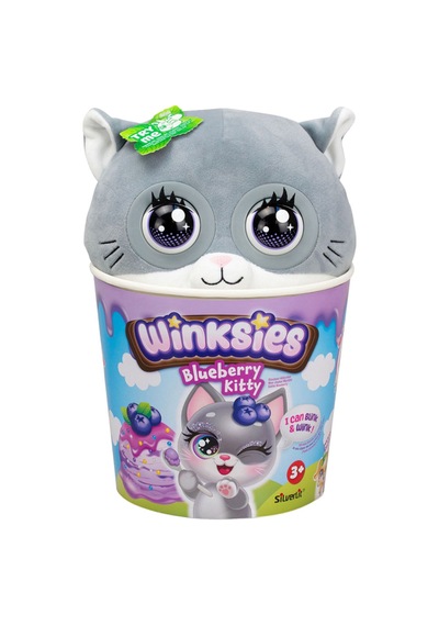 Silverlit Winksies Sevimli Hayvanlar İnteraktif Pelüş Kedi 89025 Çok Renkli