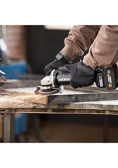 20volt 4.0ah. Li-ıon Tek Akülü 115mm Kömürsüz Profesyonel Şarjlı Avuç Taşlama