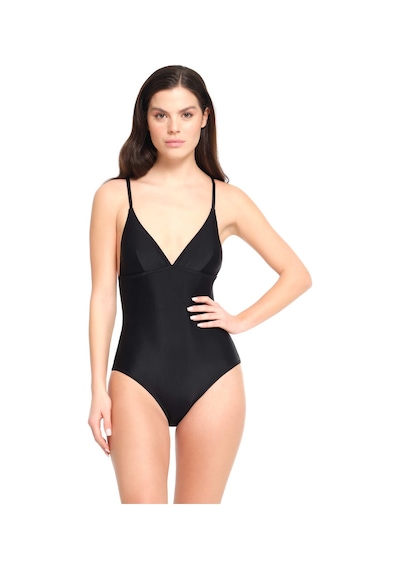 Too Salty Swımwear Kadın Siyah Üçgen Mayo 23s101st Siyah