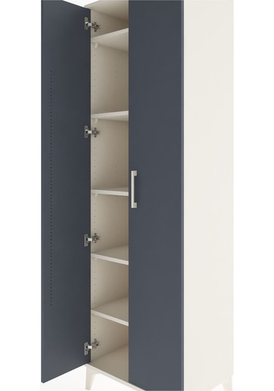 Hyperion Dolap 5 Raflı 2 Kapaklı 60x44x195 Aytaşı-antrasit Aytaşı Hyperion Dolap 5 Raflı 2 Kapaklı 60x44x195 Aytaşı-antrasit Aytaşı