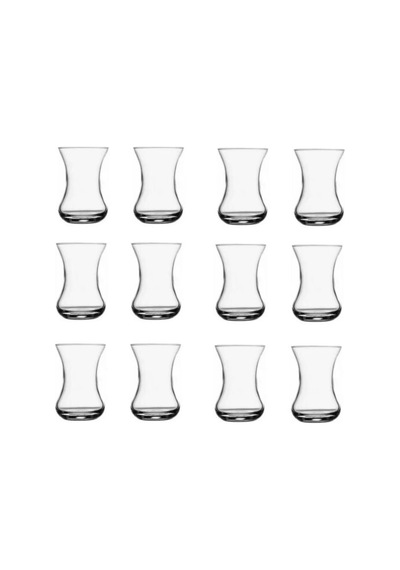 42771 Ince Belli Çay Bardağı 12 Li - Çay Bardak Şeffaf