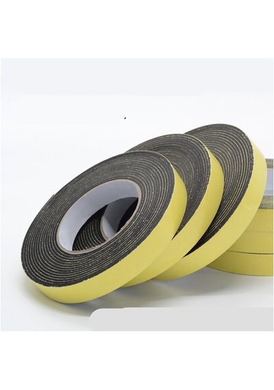 Kapı Pencere Yalıtım Süngeri / Kapı Pencere Süngeri Eva-3X20Mm !!-Siyah-10 Metre