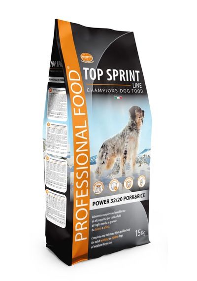 Top Sprint Power Domuzlu Yetişkin Köpek Maması 15 KG