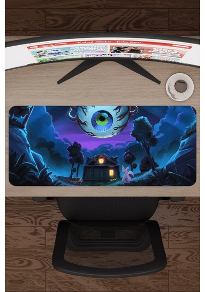 Terraria Kaymaz Dikişli Kauçuk Oyuncu Mousepad V3 - 70x30 Xl Gaming Mouse Pad Fare Altlığı