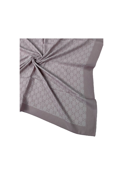 Mim Eşarp Işıl İpek - G Desen Siena Eşarp 100x100 Cm Pudra